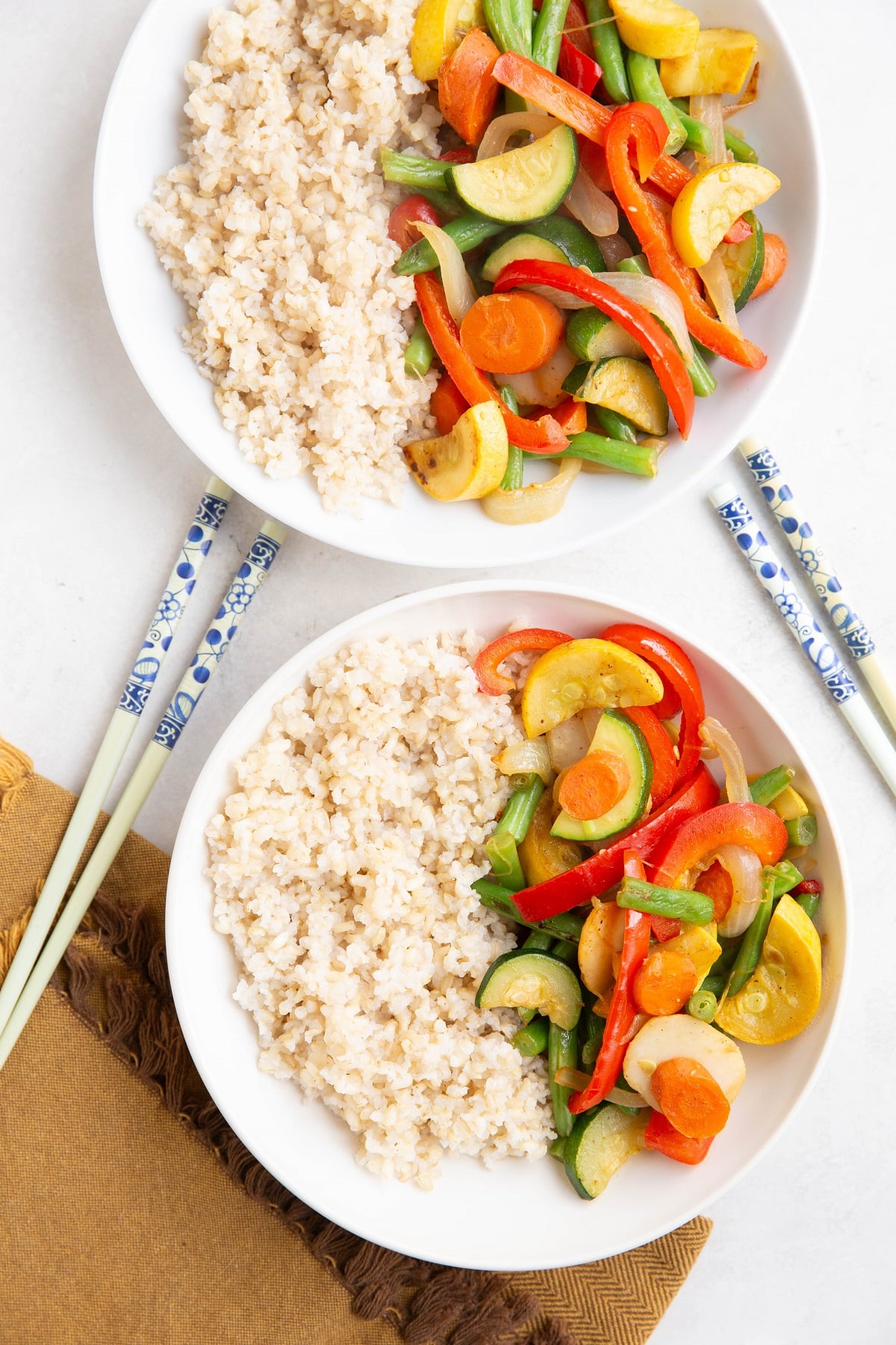 True Vegetable Stir-Fry with Ginger-Soy Sauce