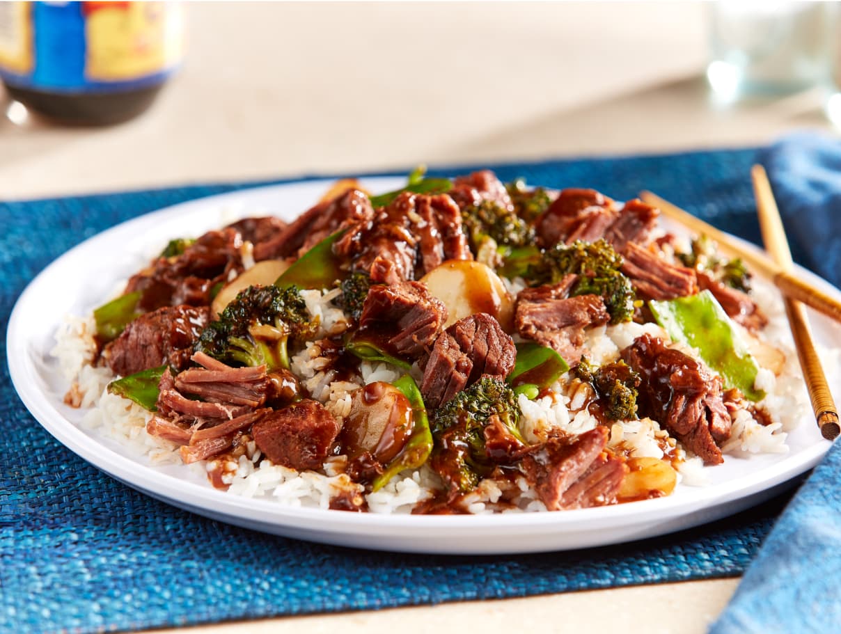 Teriyaki Beef Stir-Fry with Rainbow Vegetables