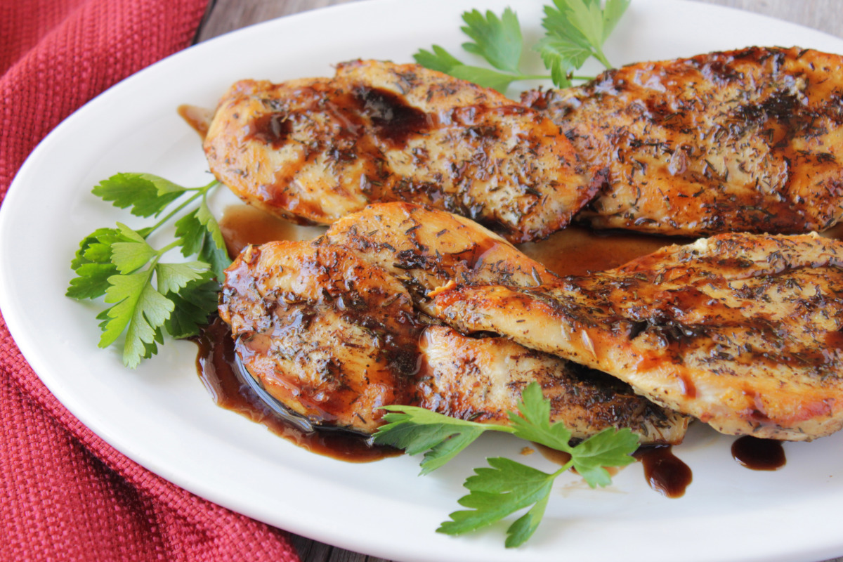Precision Herb-Glazed Chicken Breast