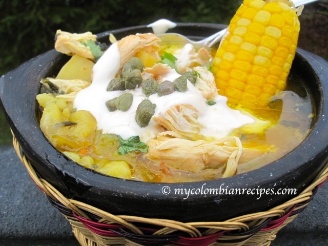 Ajiaco de Mariscos con Coco