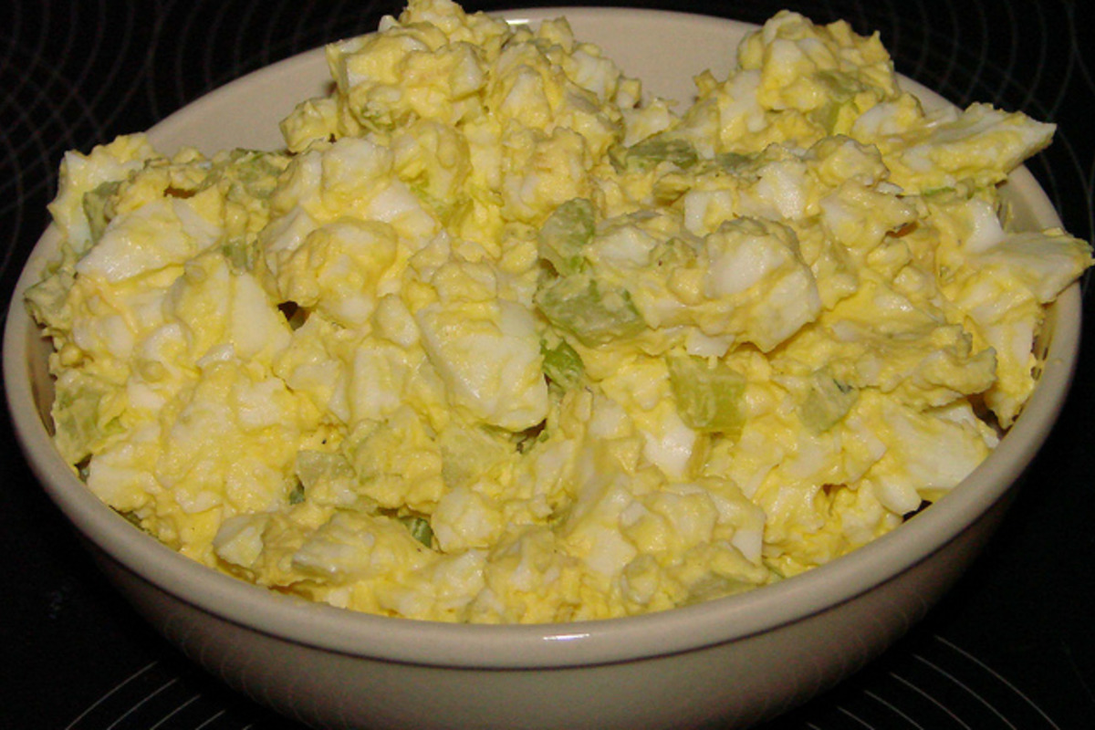 Genuine 1920s Egg Salad with Dill