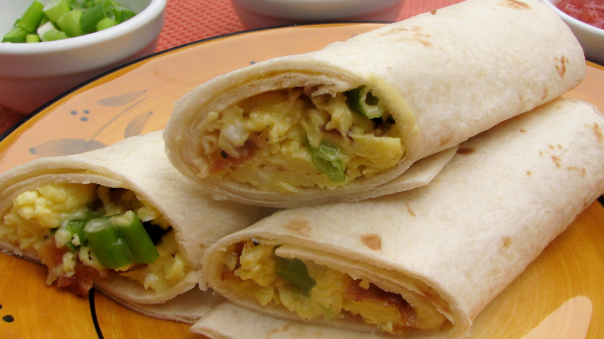 Egg on a Stick Crispy Tacos
