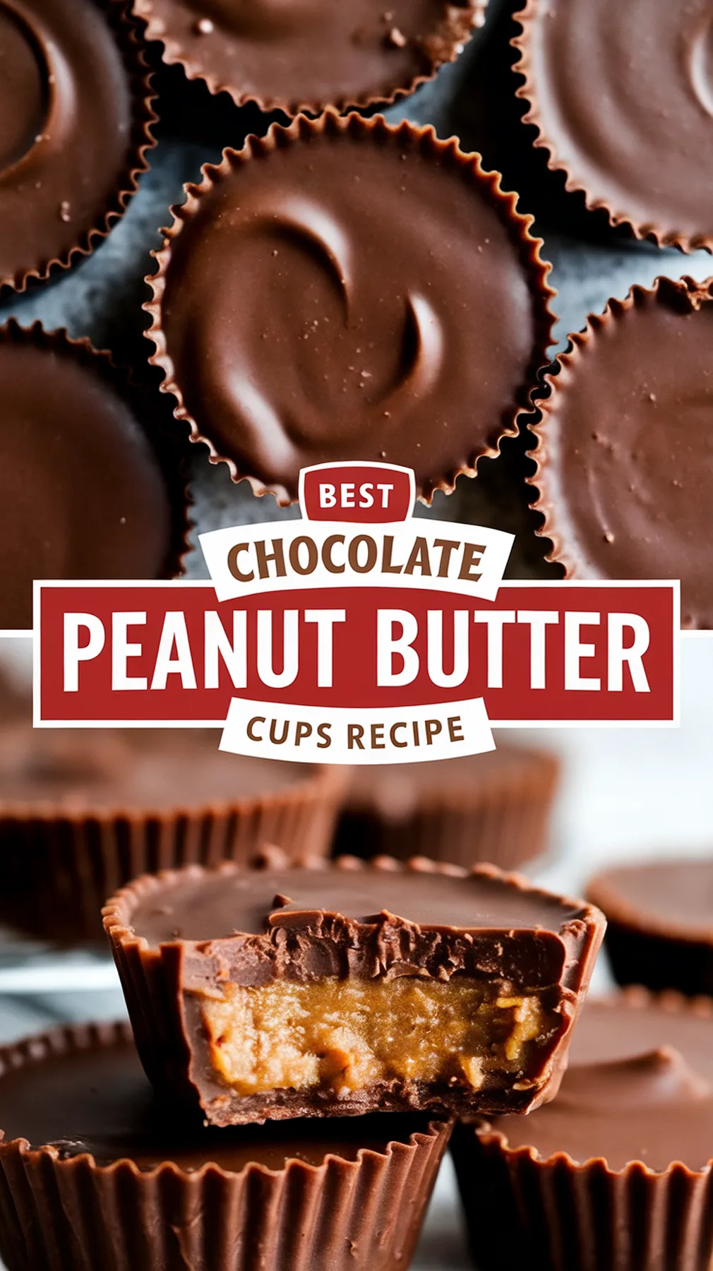 No-Bake Chocolate Peanut Butter Cups