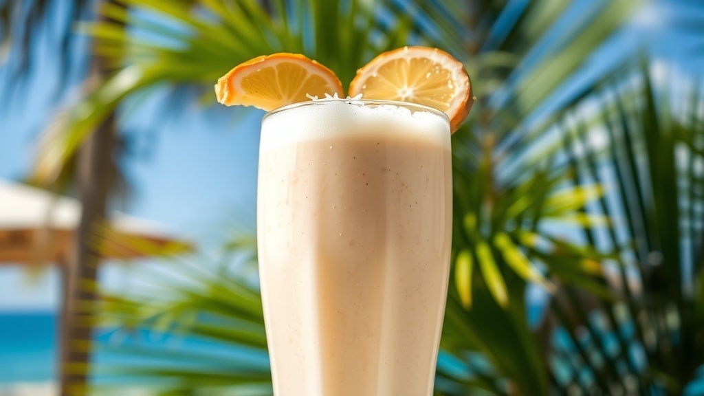 Ginger-Infused Coconut Smoothie