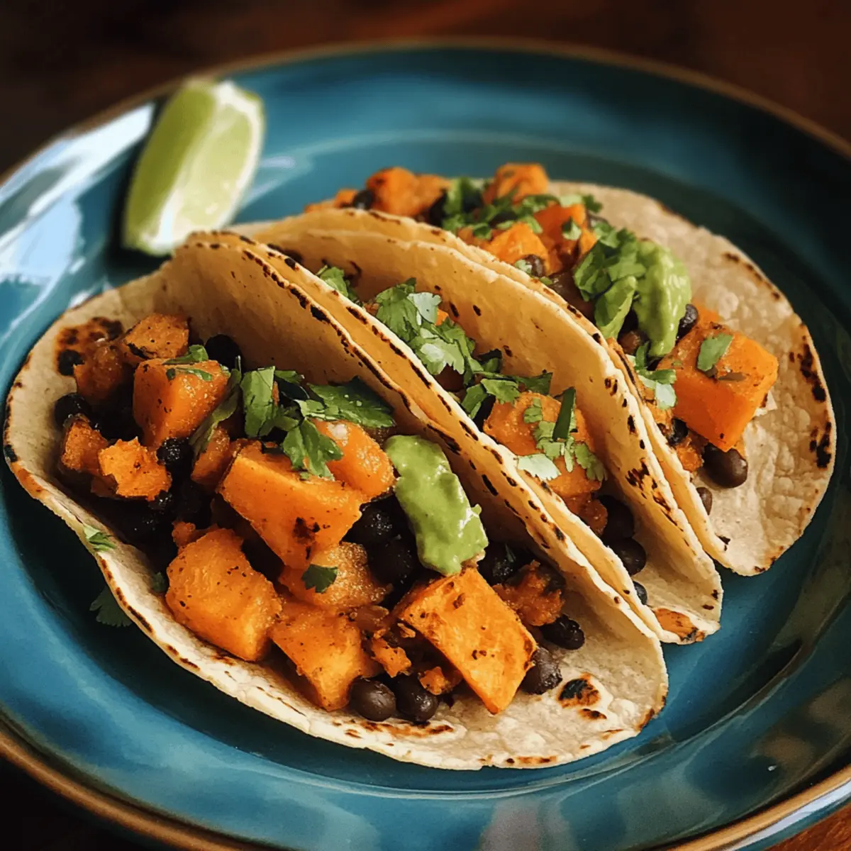 Nurse Anesthetist's Sweet Potato & Black Bean Tacos
