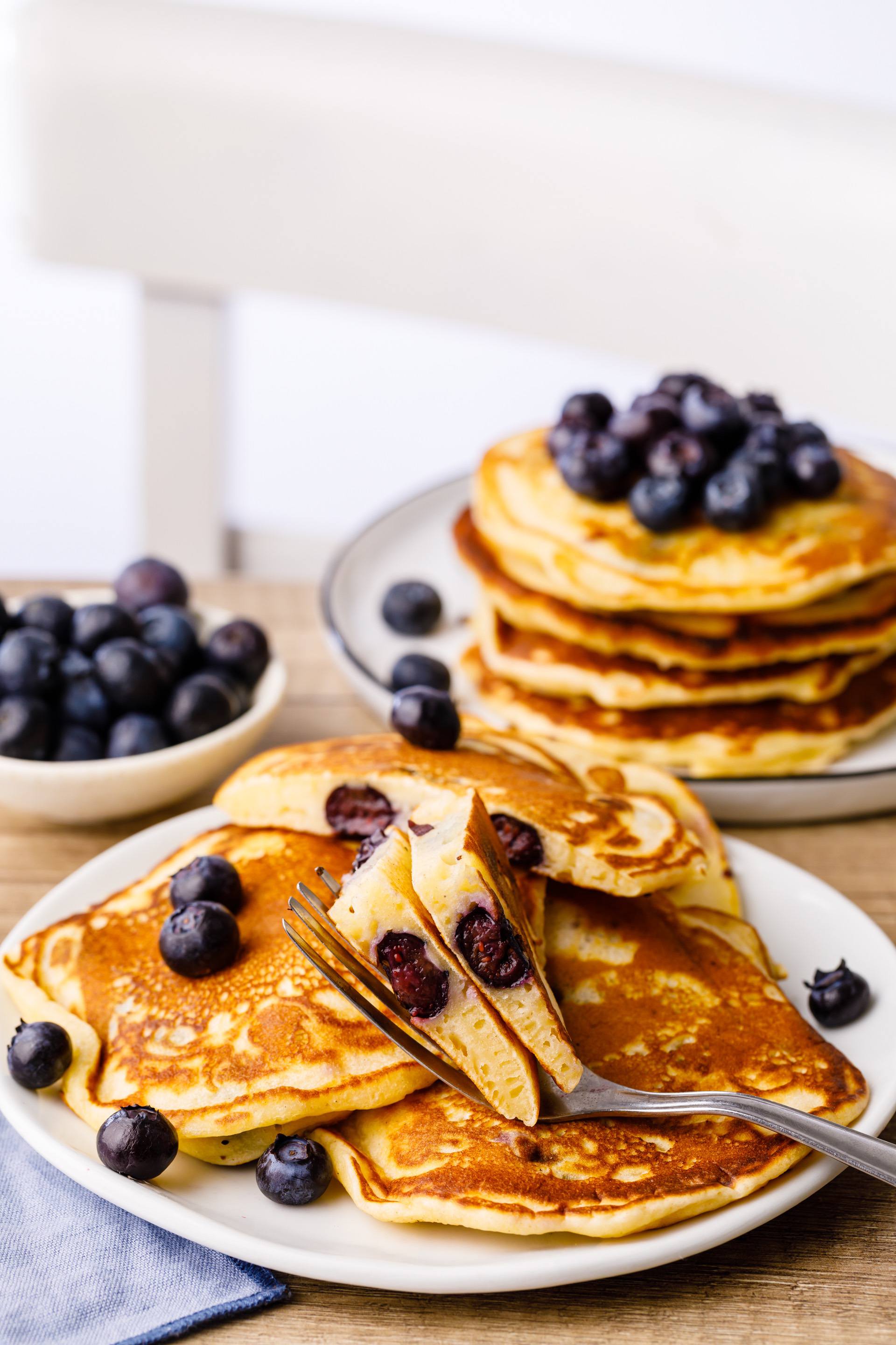 Keto Blueberry Pancakes
