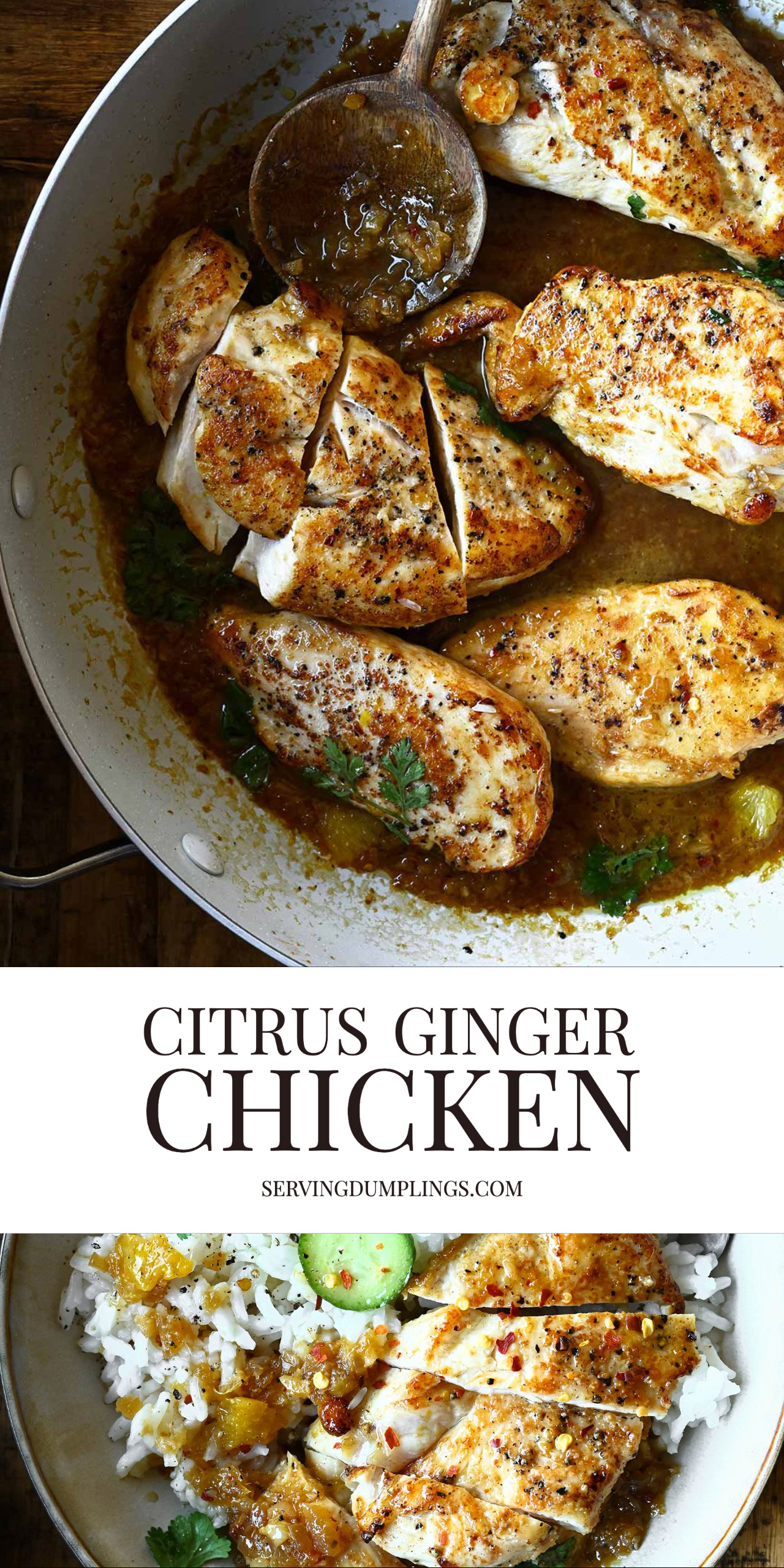 Jester's Citrus Chicken with Ginger Glaze