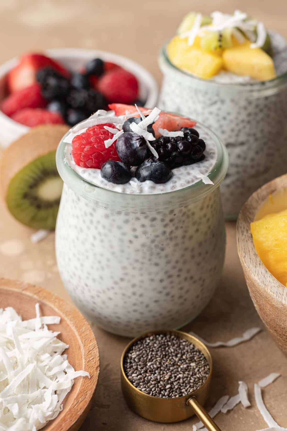 Berry-Chia Seed Power Breakfast Bowl