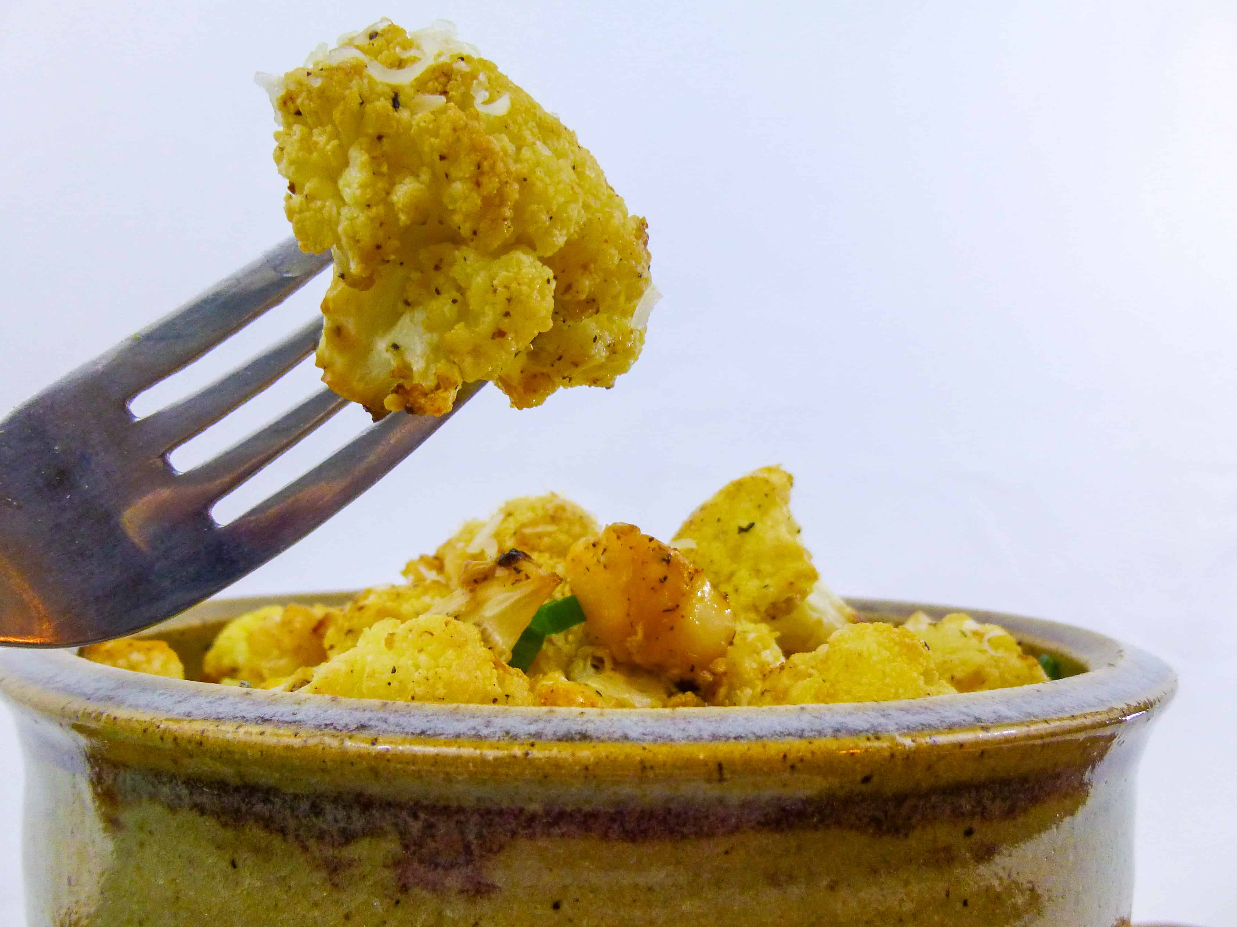 Herb-Roasted Whole Cauliflower with Garlic and Lemon