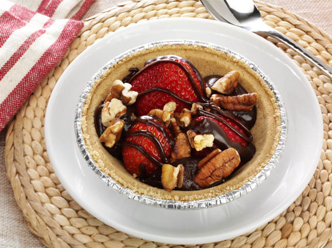 Chocolate-Dipped Strawberry Tartlets