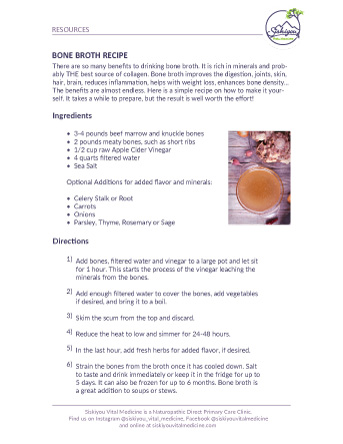 Electrolyte-Boosting Bone Broth