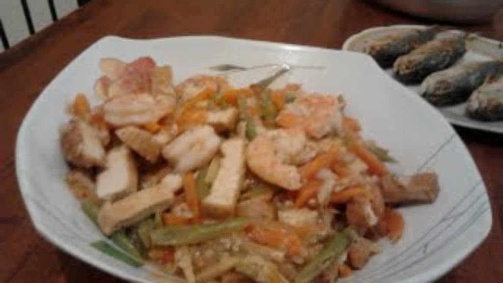 Stir-Fry Shrimp & Tofu
