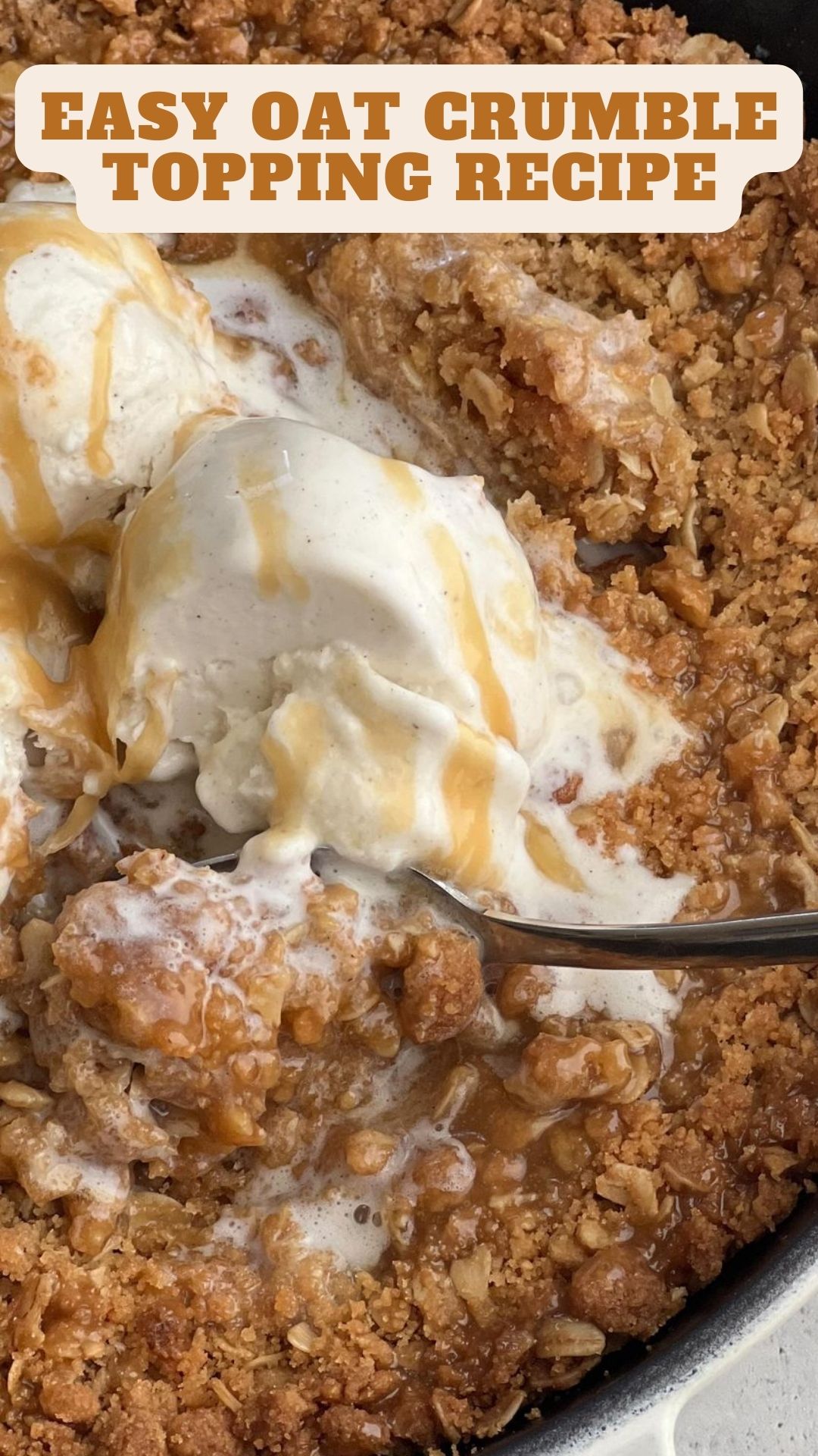 Colorado Rhubarb Crumble with Oat Topping