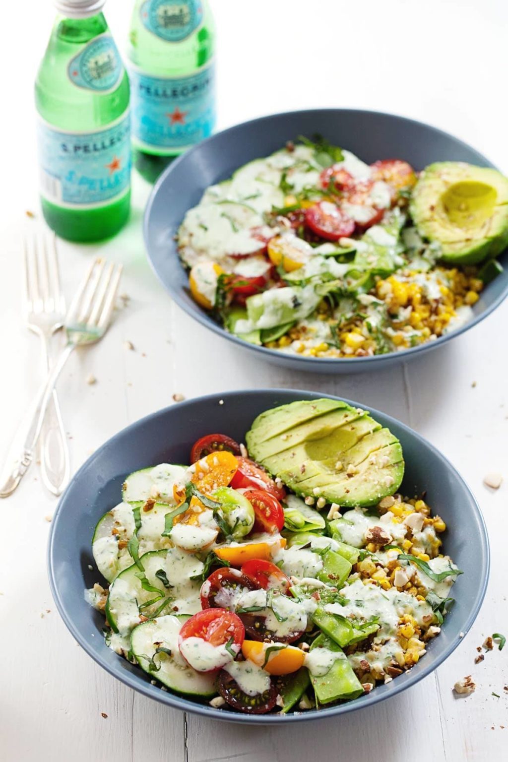 Jungle Adventure Veggie Bowl with Coconut Lime Dressing