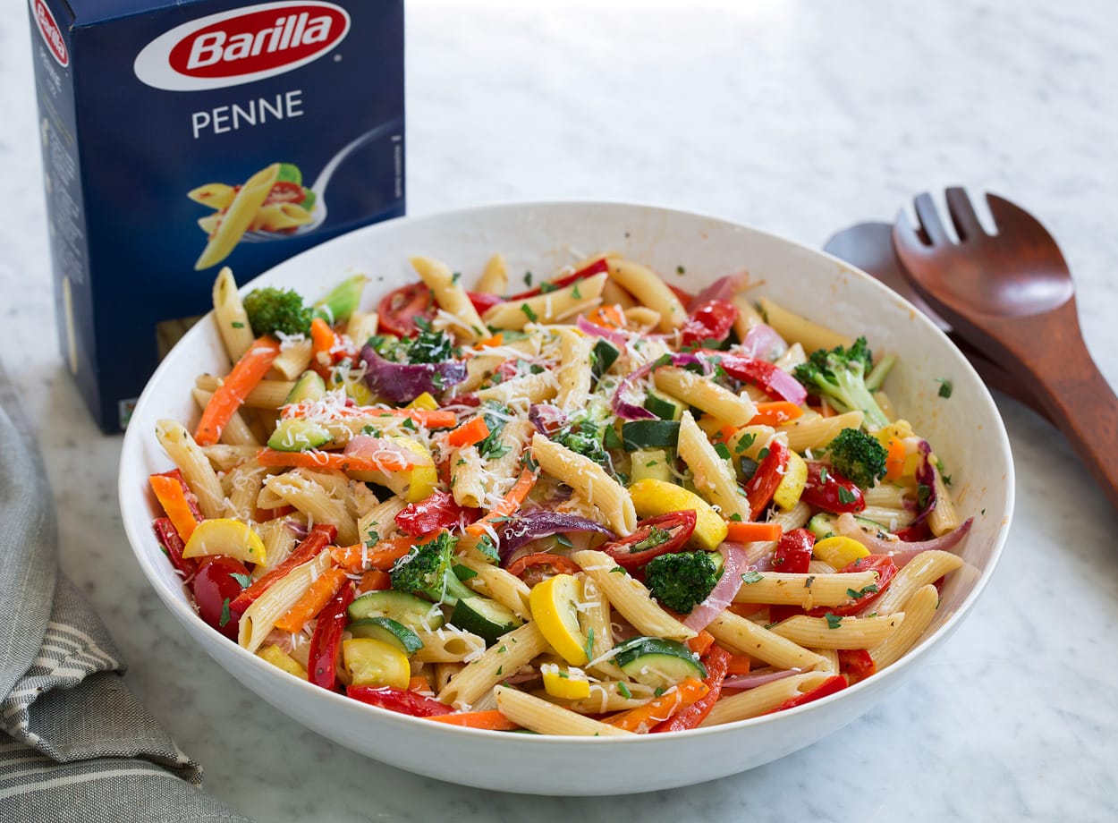 Ring-Subscribed Pasta Primavera