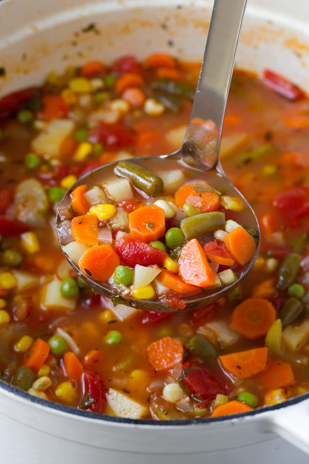 Sunshine Herb-Infused Vegetable Soup