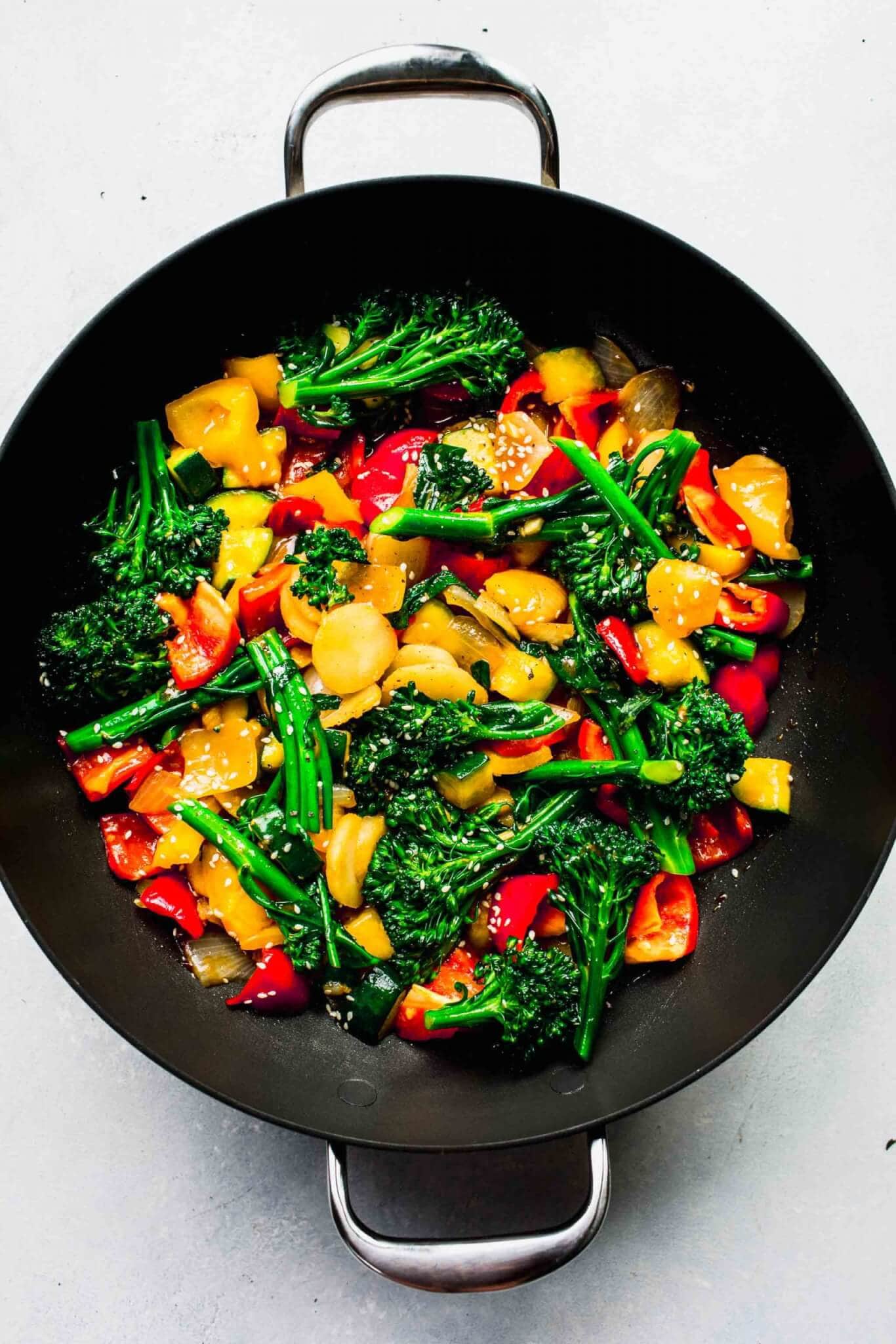 True Vegetable Stir-Fry with Ginger