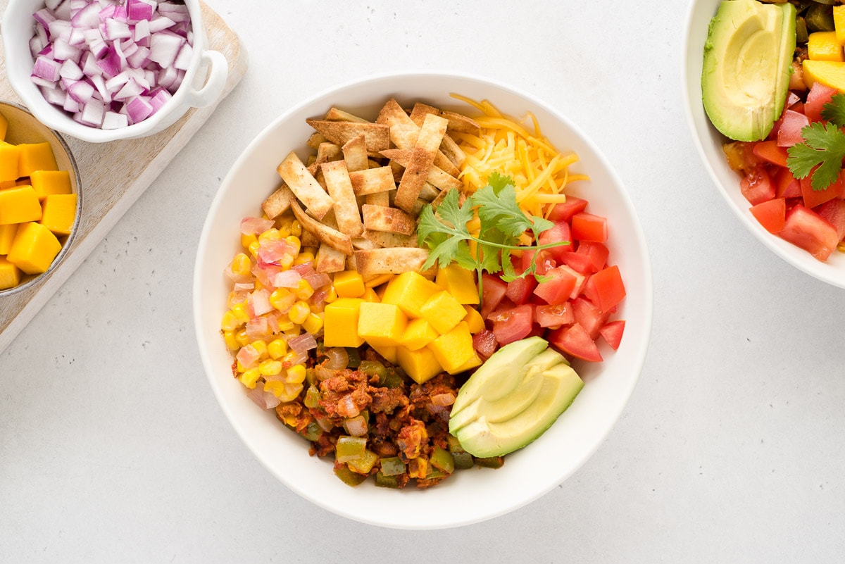 The Best Veggie Burger Bowls