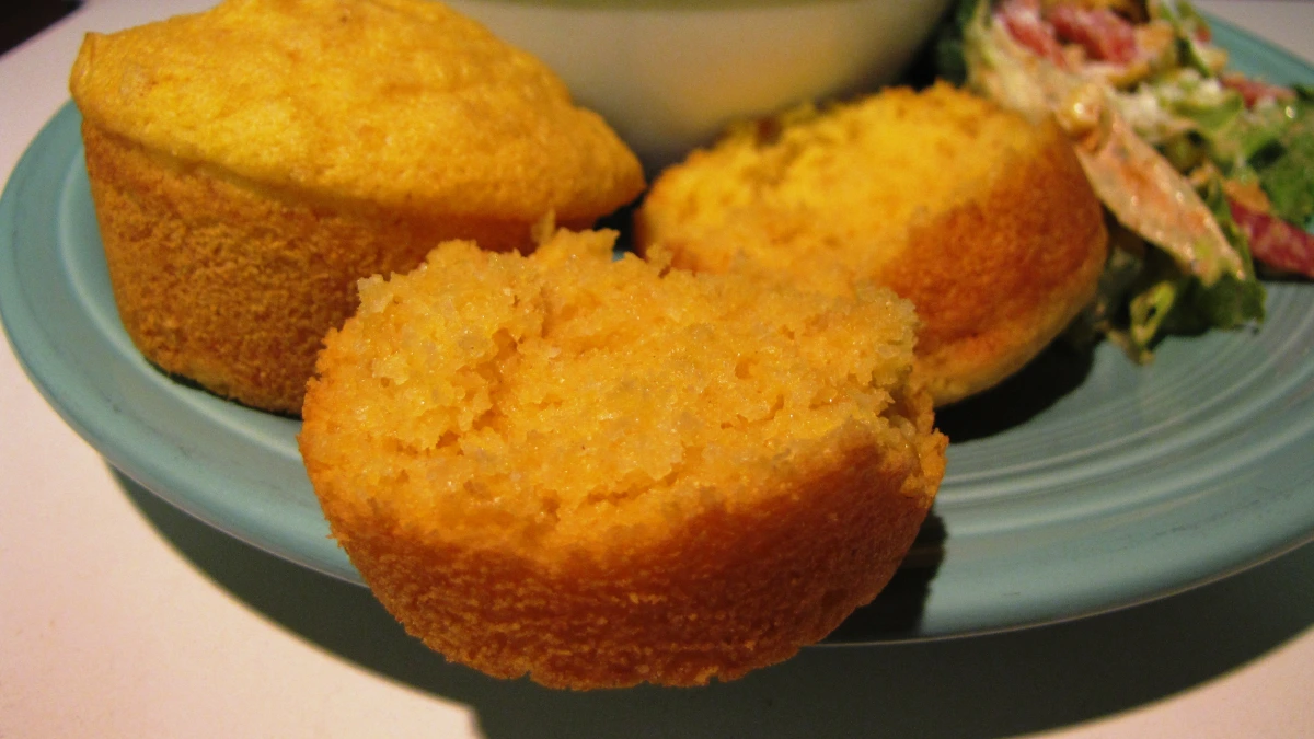 Play-Doh-Style Mini Cornbread Muffins