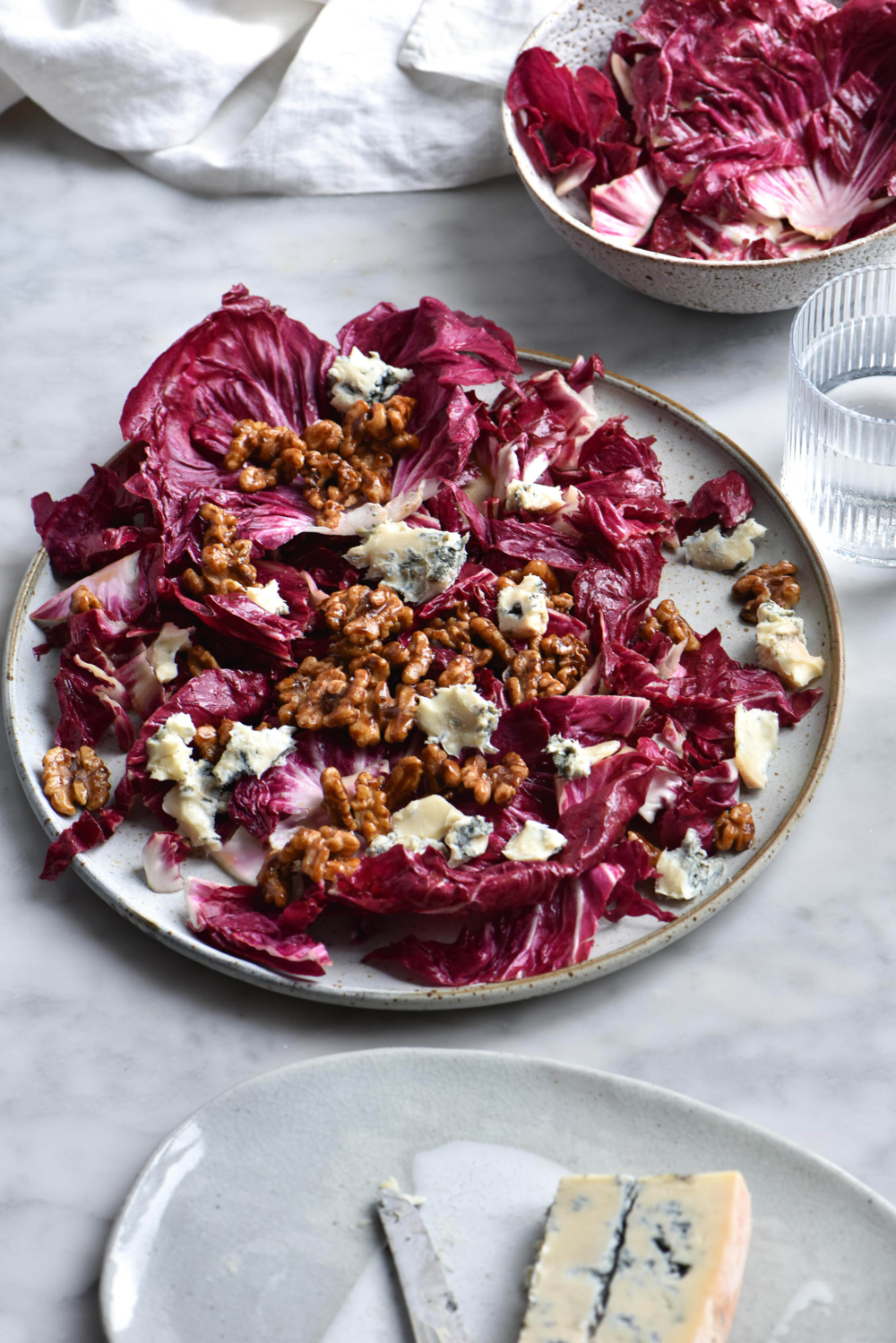 Radicchio & Grapefruit Salad with Honey-Walnut Vinaigrette