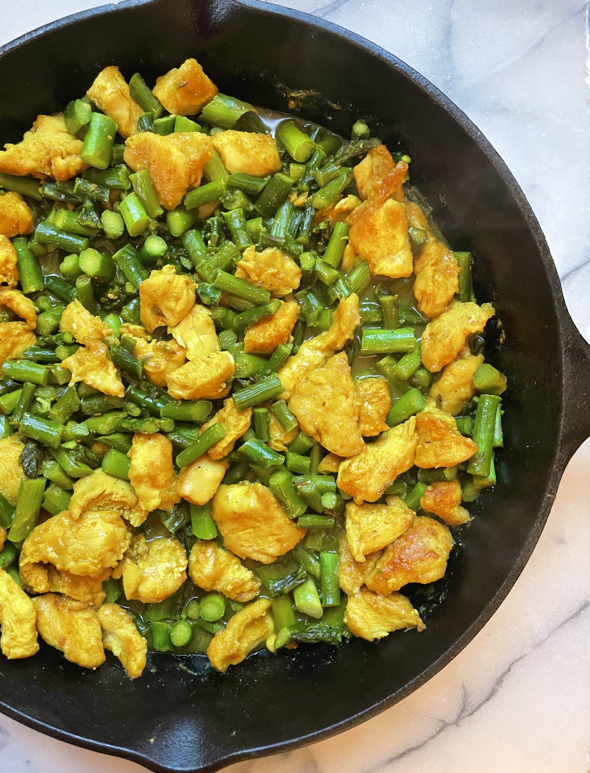 Anti-Inflammatory Ginger Turmeric Salmon with Roasted Asparagus