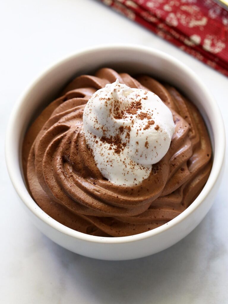 Velvety Keto Chocolate Mousse