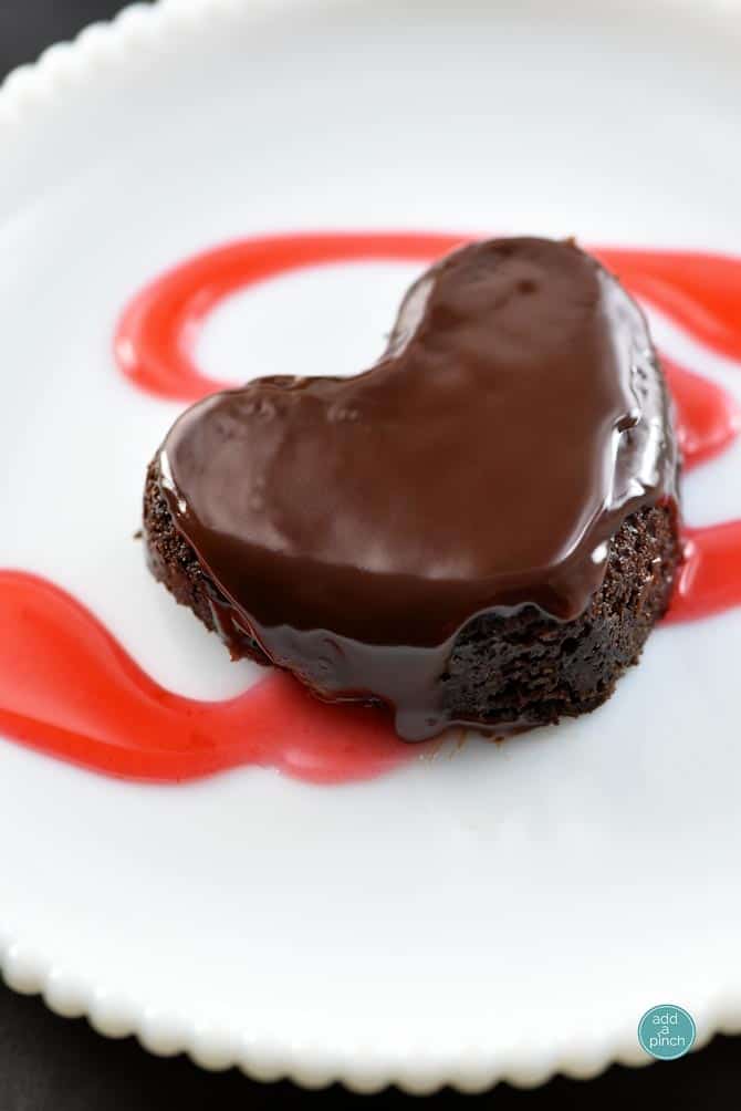Mary-Merry-Marry Heart-Shaped Chocolate Cake