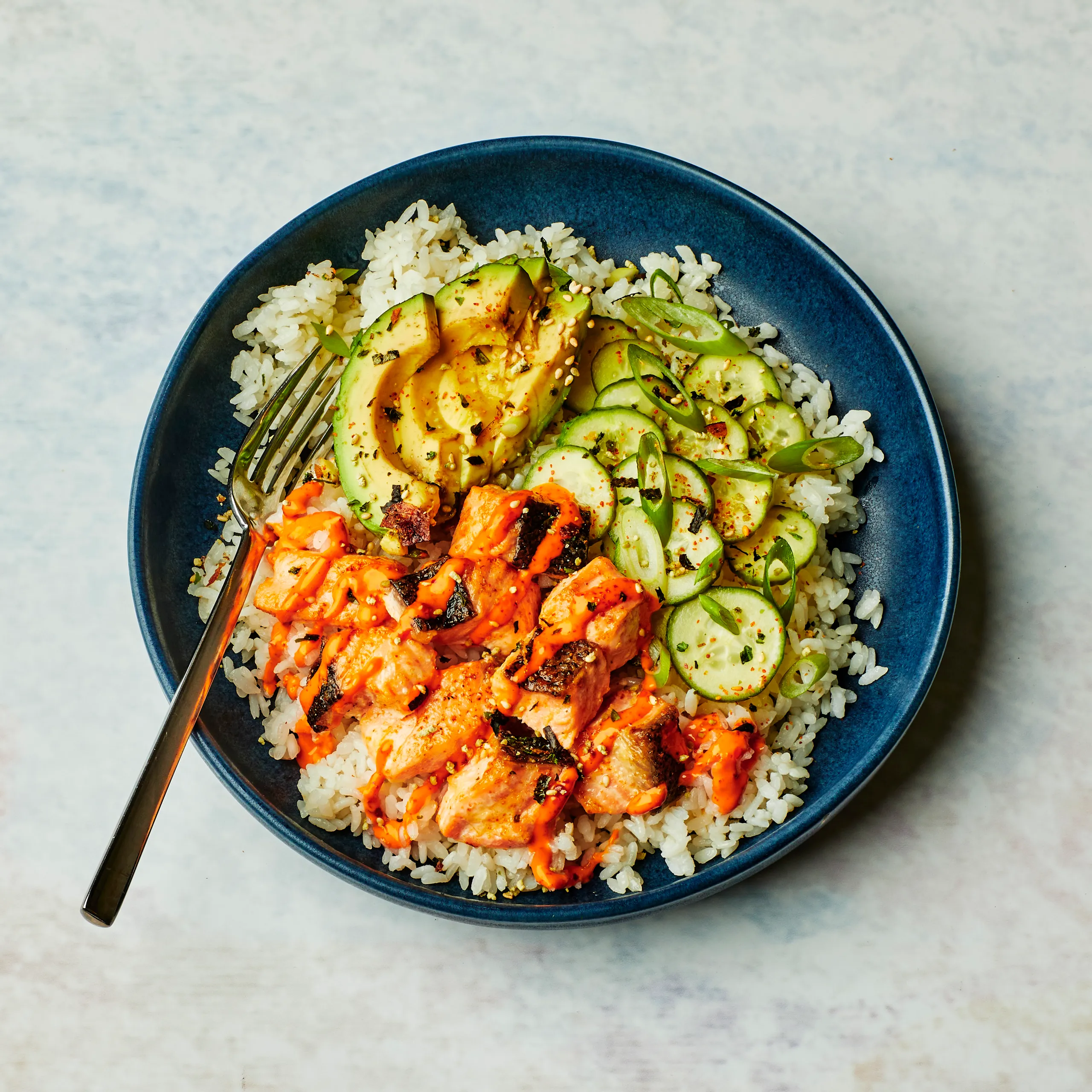 Ginger-Turmeric Skin-Clarity Salmon Bowl