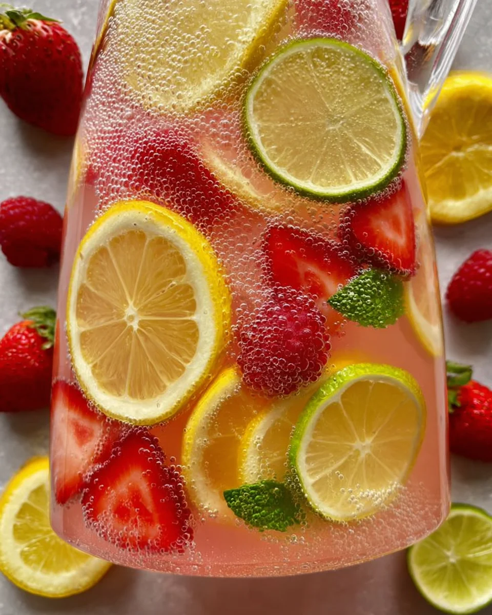 Minty Lemonade Refreshment Punch