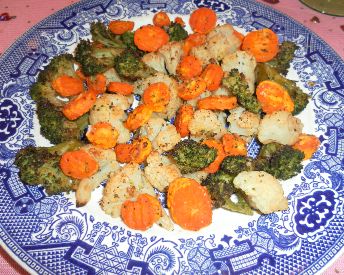 Low-Sodium Herb-Roasted Vegetables