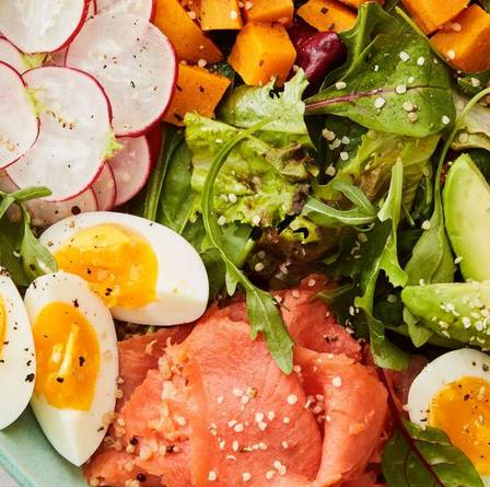 Turmeric-Smoked Salmon Power Bowl
