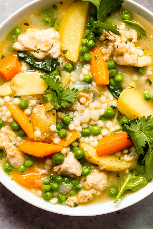 Spring Garden Chicken & Vegetable Stew