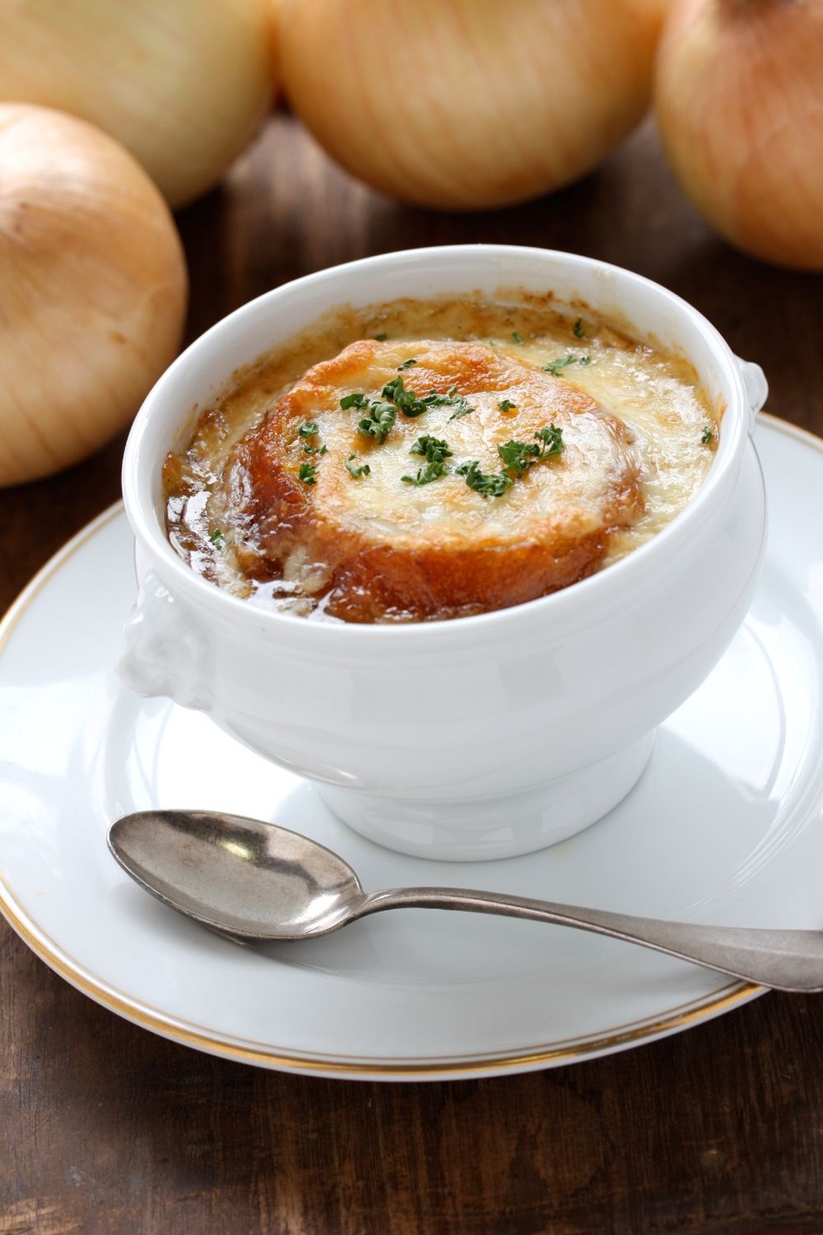 Golden Caramelized Onion Soup