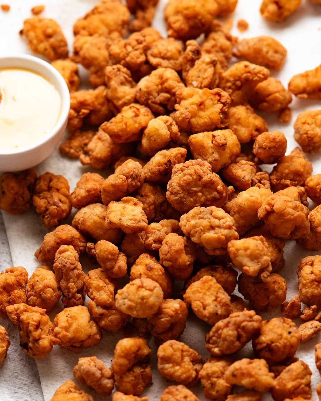Fun-Popcorn Chicken with Zesty Dip