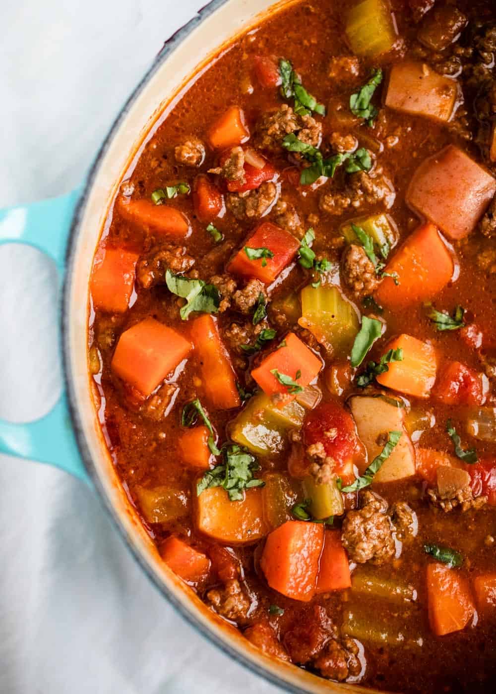 Hearty Beef and Vegetable Soup