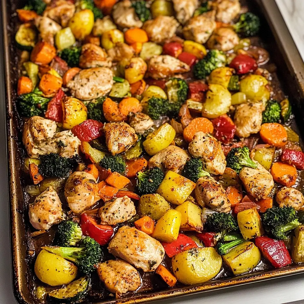 Sheet-Pan Chicken & Veggies