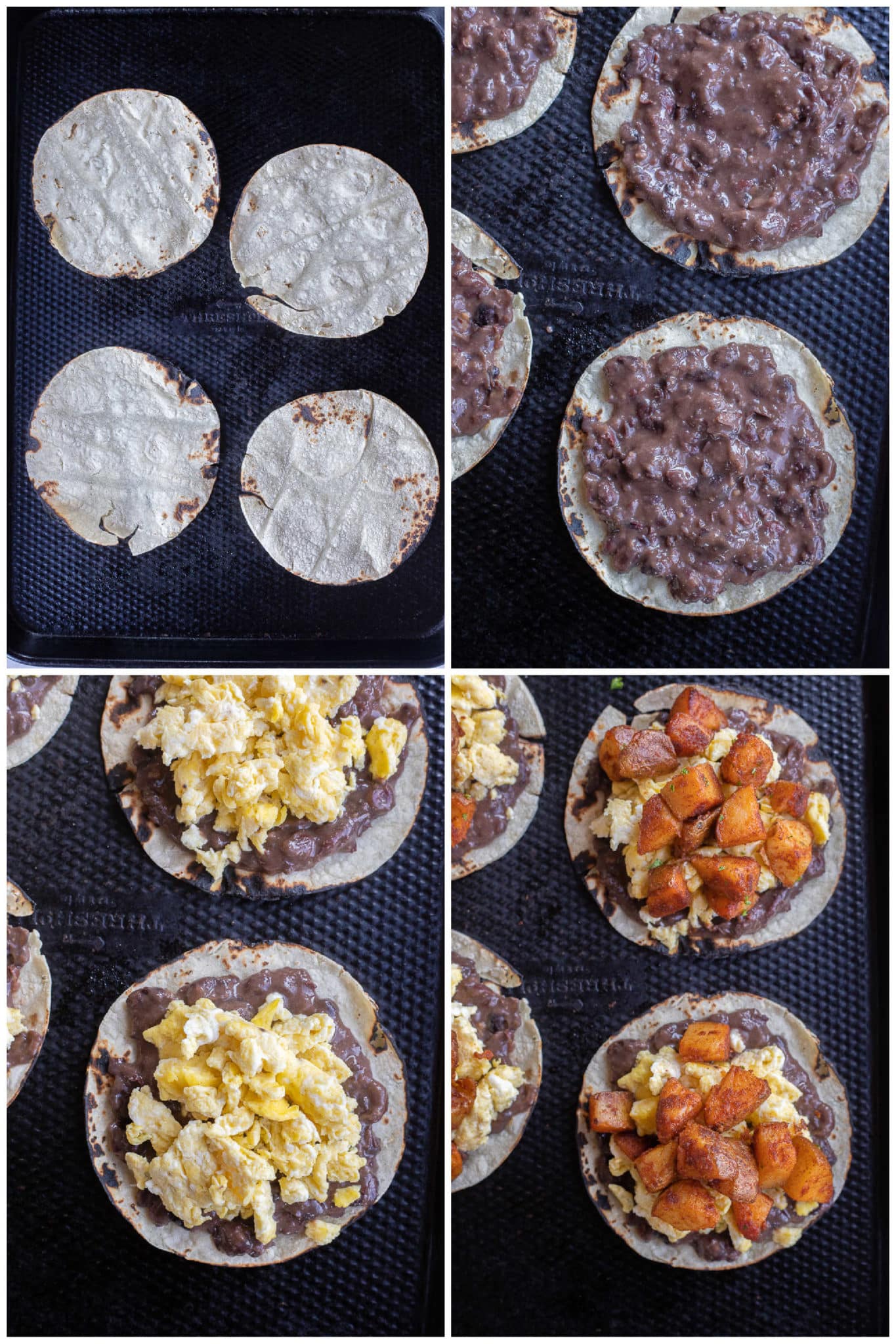 Egg and Cheese Breakfast Tacos