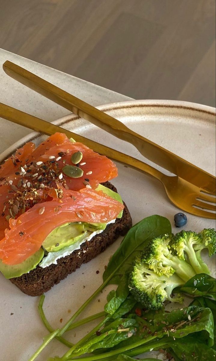 Migraine-Prevention Avocado-Salmon Toast