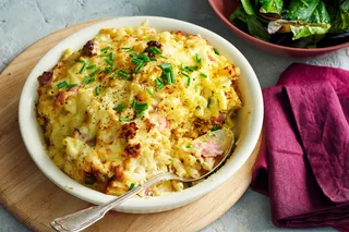 Cauliflower 'Mac' with Cheddar and Bacon