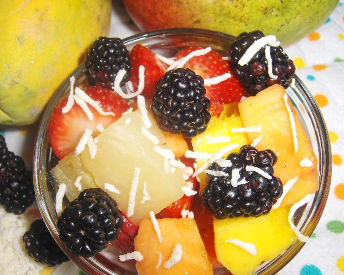 Mango-Coconut Fruit Salad