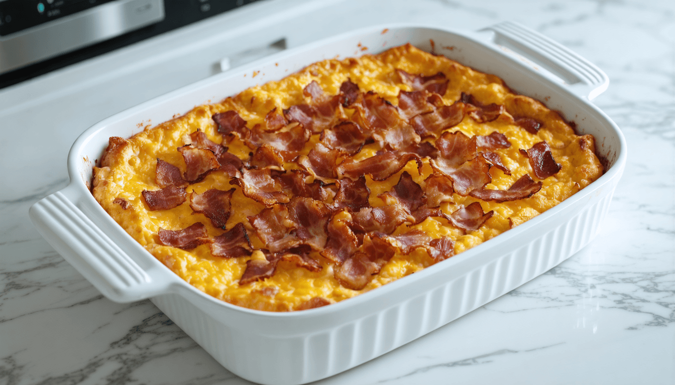 Maple-Bacon Breakfast Casserole