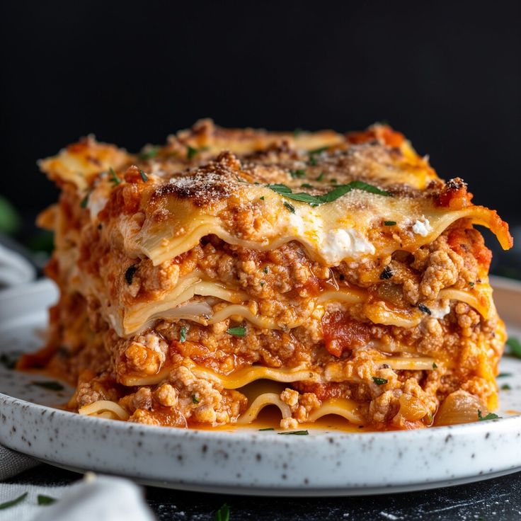 Authentic Lasagna with Béchamel
