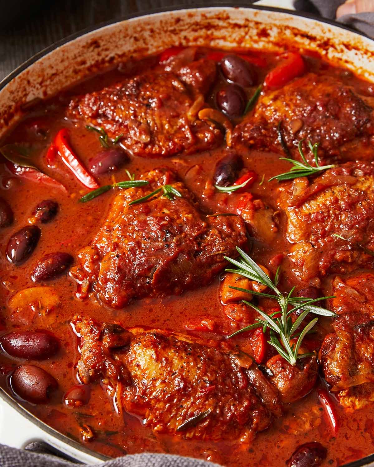 Classic Chicken Cacciatore