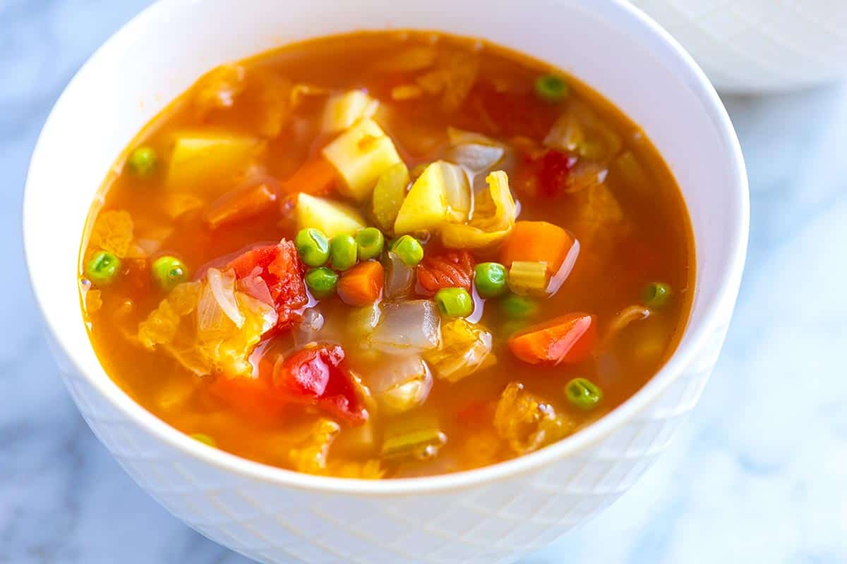 True Taste Vegetable Soup with Real Broth Base