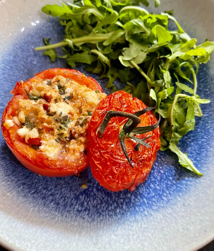 Fun Feta-Stuffed Cherry Tomatoes with Basil