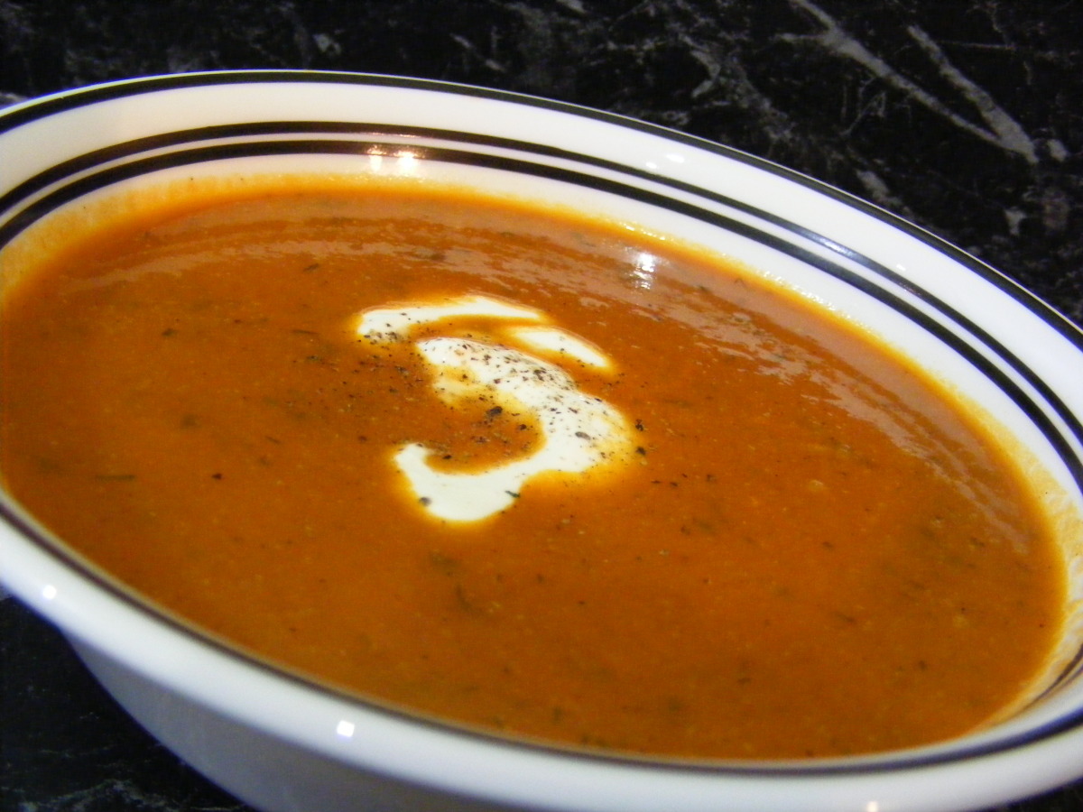 Half-Sour Tomato Soup