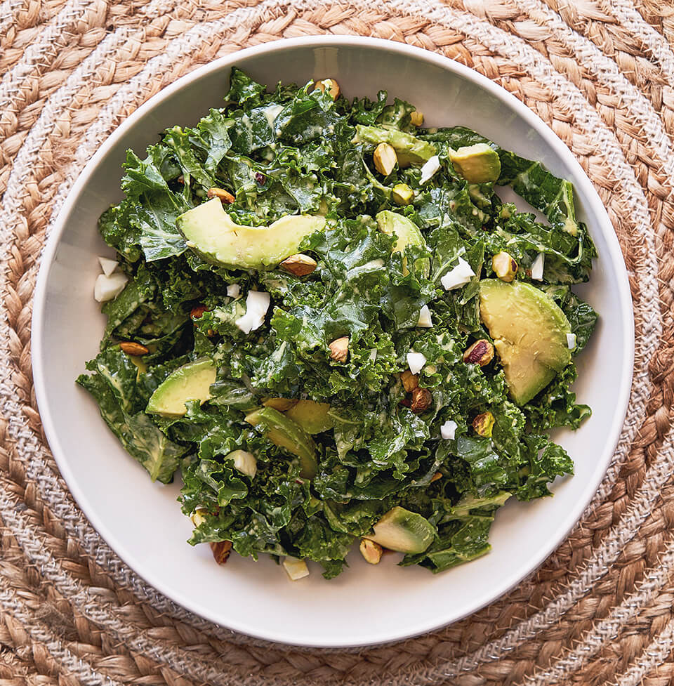 Healing Kale & Avocado Power Salad