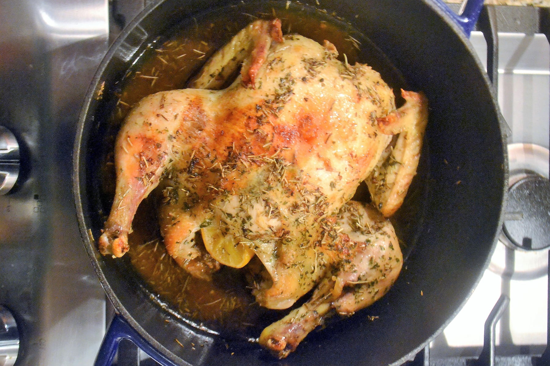 Real English Rosemary Roast Chicken