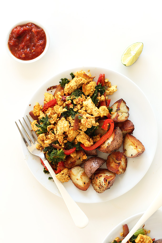 Savory Tofu Scramble with Smoked Paprika