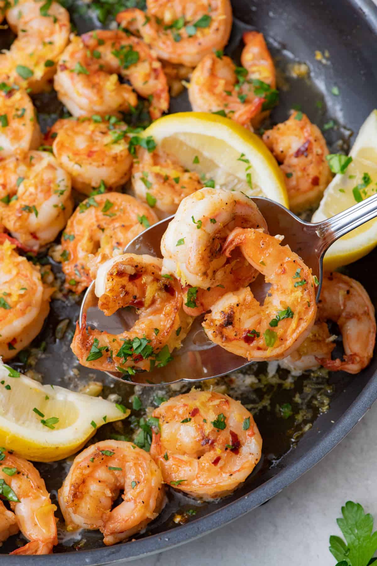 Lemon-Garlic Shrimp Salad